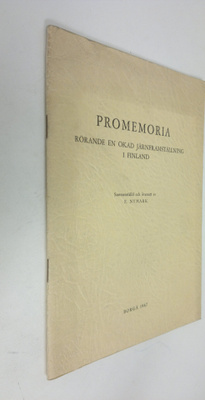 E. Nymark : Promemoria rörande en ökad järnframställning ...