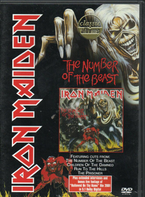 IRON MAIDEN - The number of the beast DVD