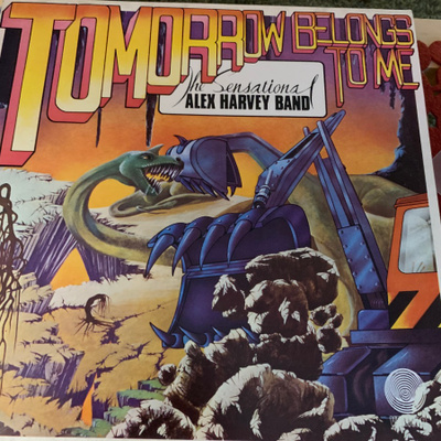 SENSATIONAL ALEX HARVEY BAND: Tomorrow Belongs… * ITA 1975