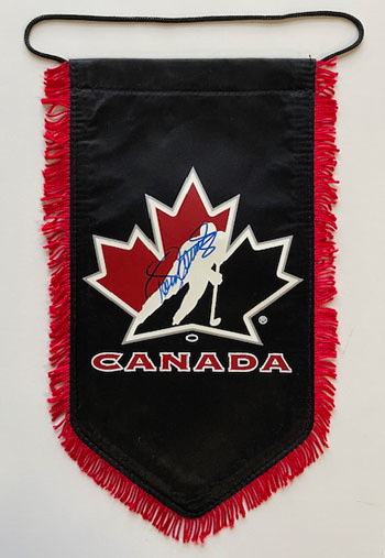 Team Canada Ottelu Viiri, Teemu Selanne AUTOGRAPH