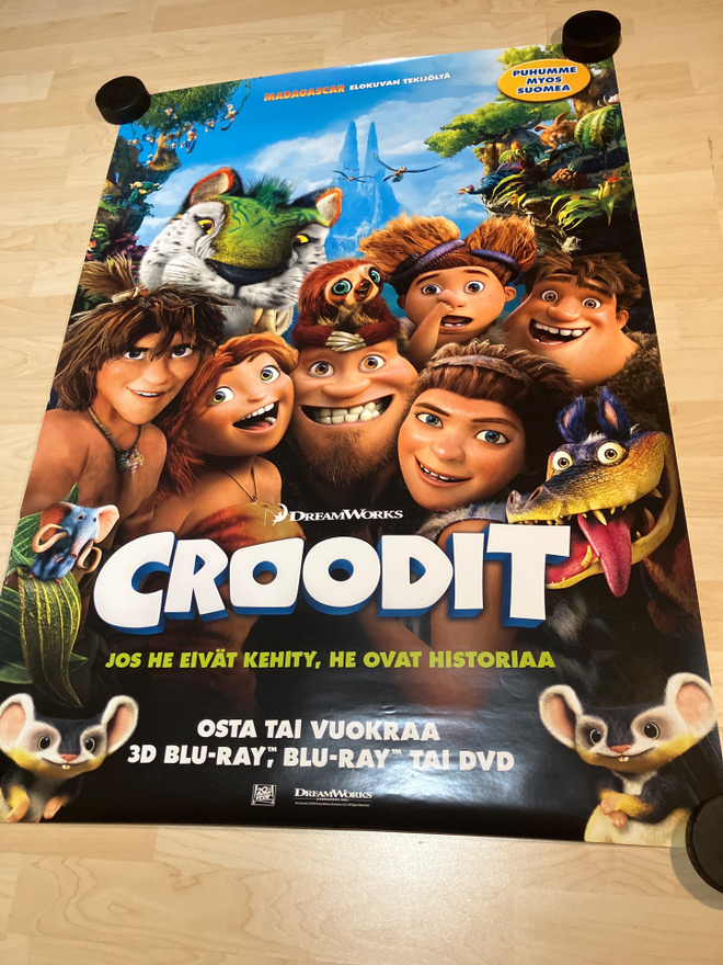 Elokuvajuliste - Croodit (70x100)