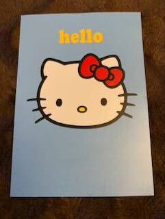 Hello Kitty -postikortti
