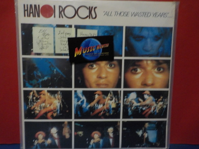 HANOI ROCKS - ALL THOSE WASTED YEARS FIN -84 EX/EX+ 2LP