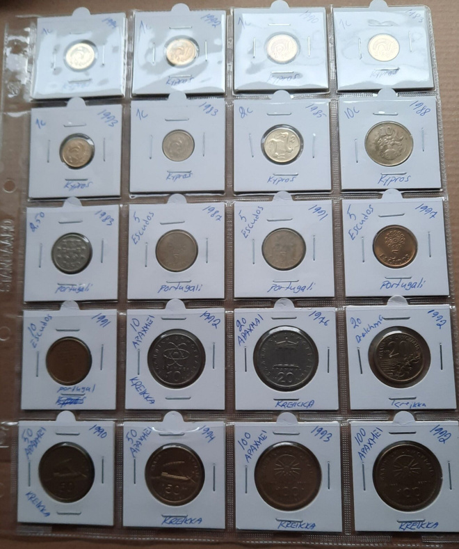 Kypros 8kpl, Portugali 4kpl ja Kreikka 8kpl