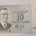 10 mk 1963 * Tähti Litta A AA-sarja HYVÄ Lähes Sileä - pikkukuva 1