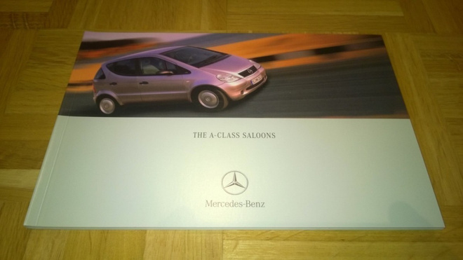 Esite Mercedes W168 A-sarja, 2000