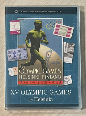 Helsingin Olympialaiset 1952 (DVD) uusi ja muoveissa