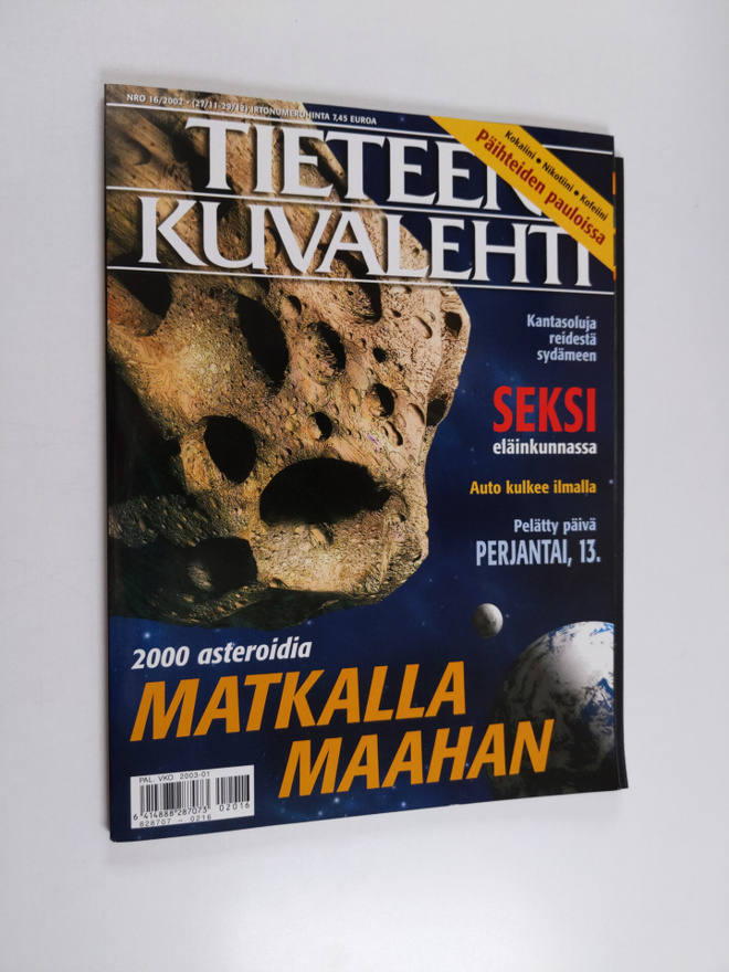 Tieteen kuvalehti 16/2002 (lisäksi Matkalla aurinkokunnas...