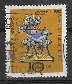 Saksa, 1969, Joulumerkki, lisämaksullinen