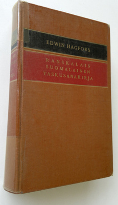 Edwin (toim.) Hagfors : Ranskalais-suomalainen taskusanak...