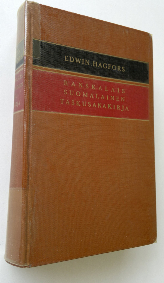 Edwin (toim.) Hagfors : Ranskalais-suomalainen taskusanak...