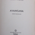 Edgar Wallace: Avainsana, Tammi 1945. 169 s. Kovakantinen. - pikkukuva 3