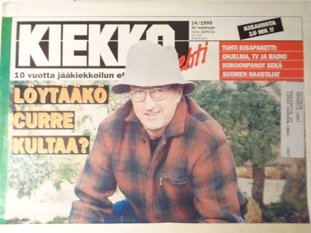 Kiekkolehti Nro 14/1995 (8.12)