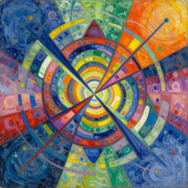 Uusi abstrakti alumiinitaulu 20 cm x 20 cm