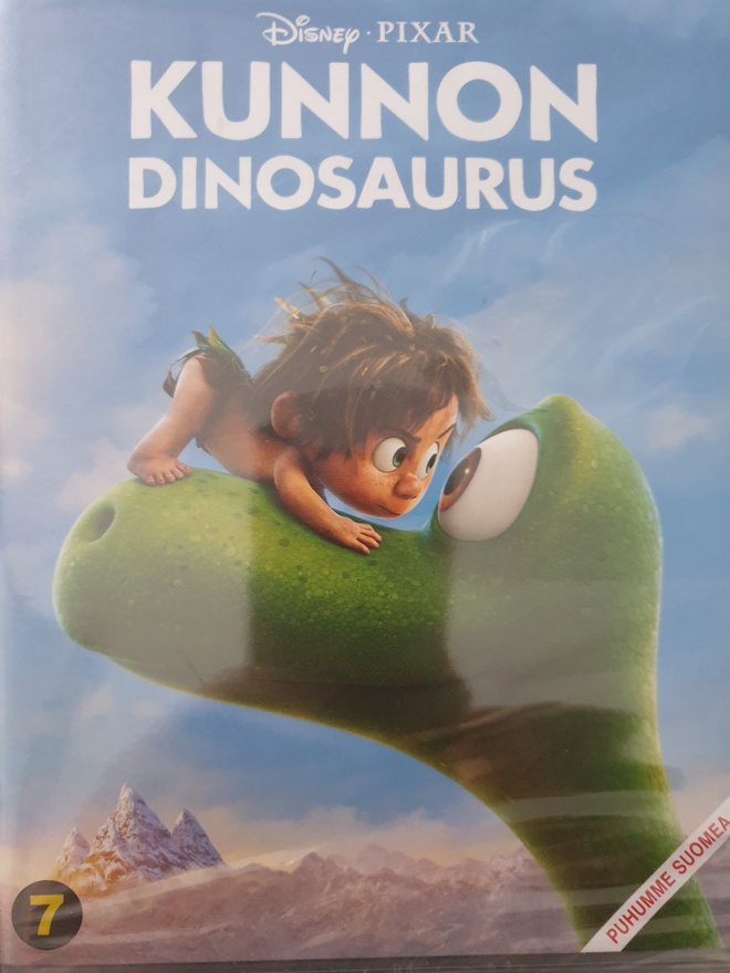 KUNNON DINOSAURUS SUOMIPUHE DVD UUSI