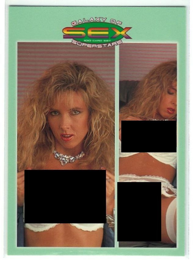 1997 Hot Shots Galaxy of Sex Superstars #59 Victoria Paris
