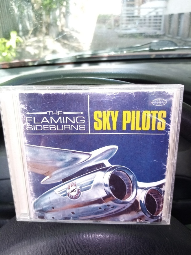 CD FLAMING SIDEBURNS : SKY PILOTS ( PROMO)