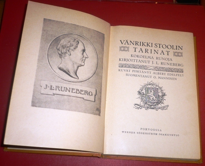 J.L.Runeberg : Vänrikki Stoolin tarinat Kuv Albert Edelfelt