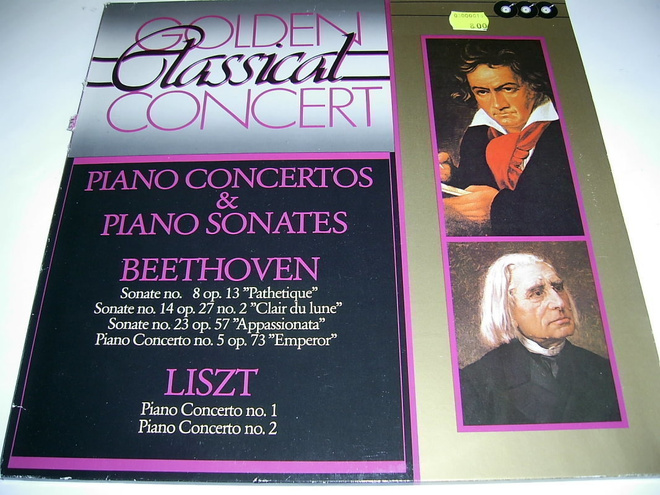BEETHOVEN - LISZT - SVIATOSLAV RICHTER - 3 LP-LEVYÄ