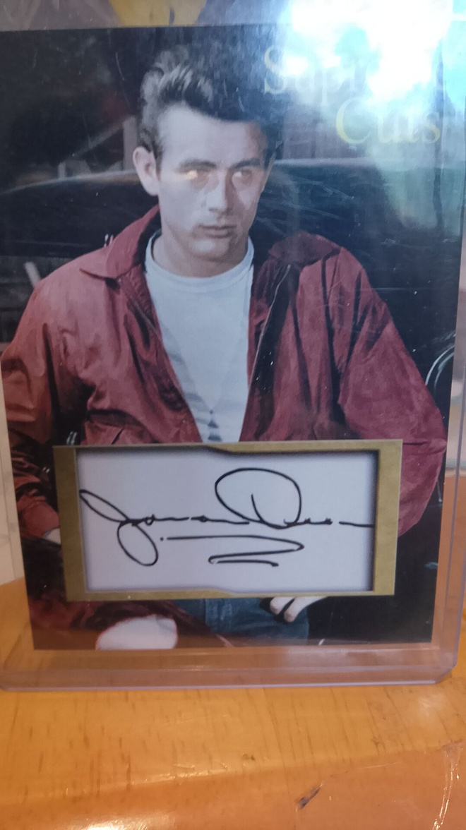 Supreme cuts autograph James Dean!!!