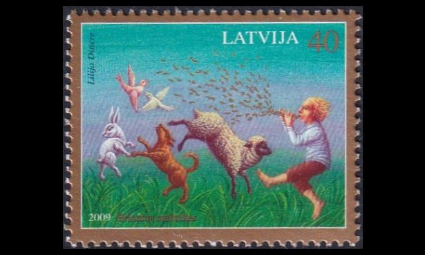 Latvia 754 ** Satuja ja tarinoita (2009)