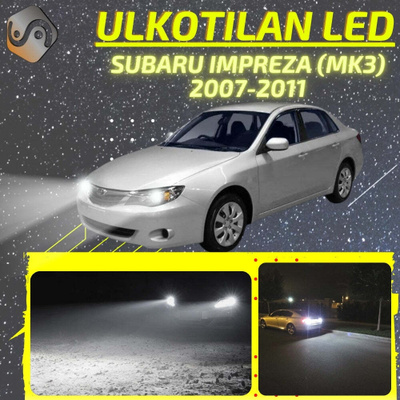 IMPREZA (MK3) 2007-2011 Ulkoiset LED -valot