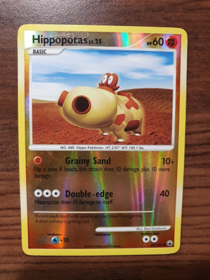 Pokemon Hippopotas lv.25 66/100