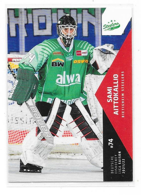 2021-22 DEL #51 Sami Aittokallio Bietigheim Steelers Ässät