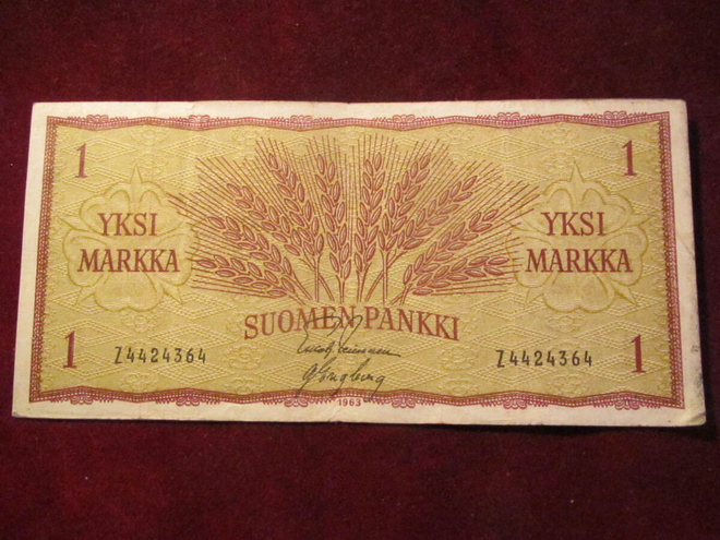 1 markka 1963