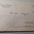 Kukkakortti onnitteluna, kaksiulotteinen taittokortti, kulk. - pikkukuva 2
