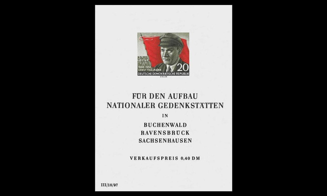 DDR 520BL14 ** Ernst Thälmann (1956)