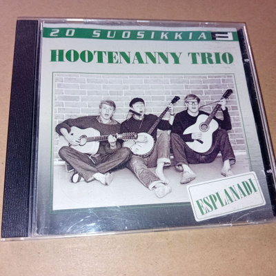 CD 20 SUOSIKKIA HOOTENANNY TRIO ESPLANADI