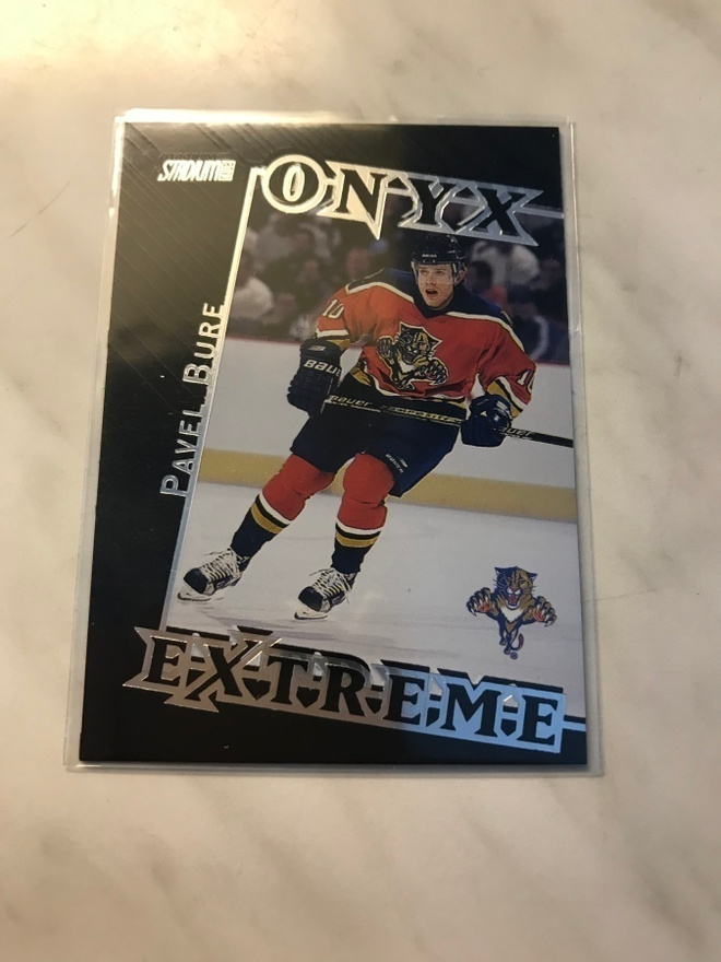 1999-00 Topps Stadium Club Hockey Onyx Extreme Pavel Bure