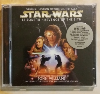 STAR WARS - Episode III - CD+DVD
