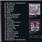 DEAD WRETCHED time to die 1982 ...birmingham uk top classic - pikkukuva 3