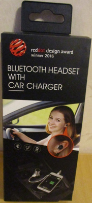 Bluetooth Handfree Headset with Car Phone Charger RMS8