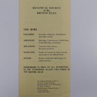 Botanical Society of the British isles : Stock list autum... - pikkukuva 2
