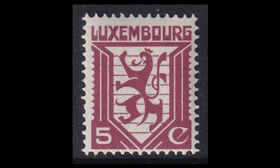Luxemburg 232 ** Leijona 5 C (1930)