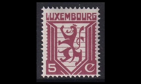 Luxemburg 232 ** Leijona 5 C (1930)
