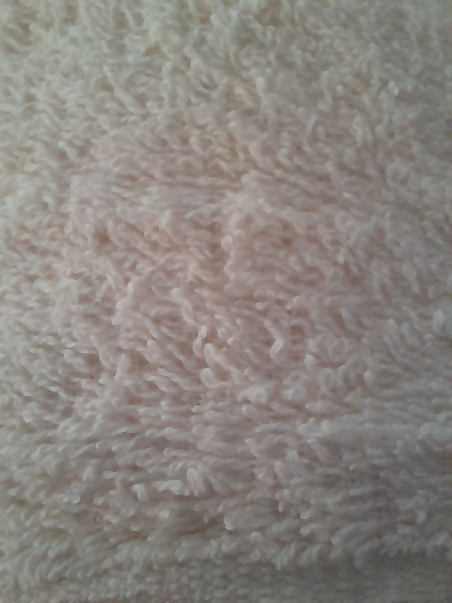 Luonnonvaalea frotee 60x60cm