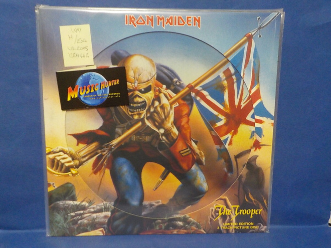 IRON MAIDEN - THE TROOPER UUSI M/EX+ UK 2005 LP