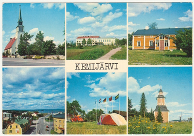 Kemijärvi maisemia