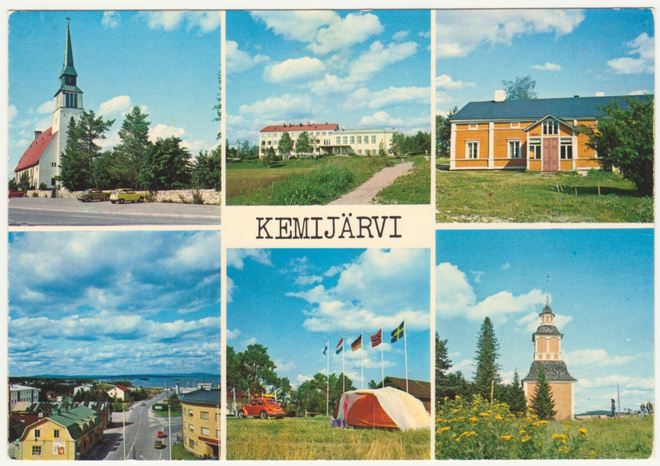 Kemijärvi maisemia