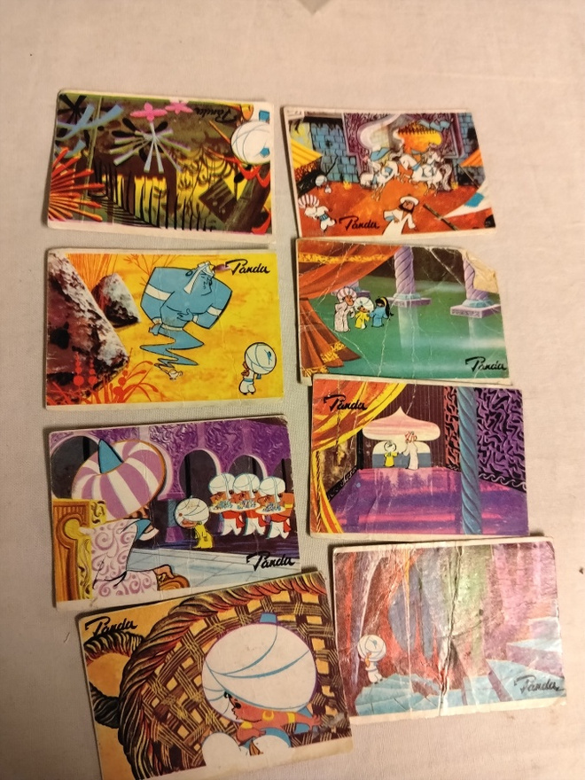 8 kpl aladdin ja taikalamppu
