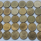 50 penniä v. 1963-1990, 7 kpl unc, muut circ, 30 kpl - pikkukuva 1