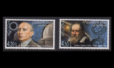 Moldova 650-1 ** Europa astronomia (2009)