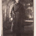 VANHA Valokuva Venäjän Punakaartilainen Aseineen 1918 - pikkukuva 1