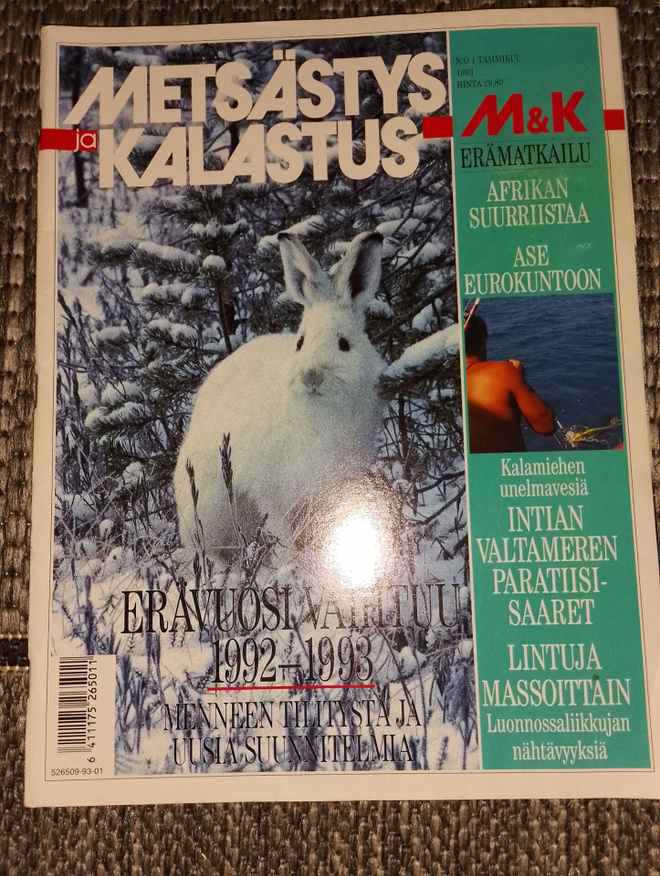 Metsästys ja kalastus 1/1993