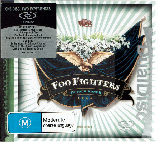 Foo Fighters – In Your Honor 2 x DualDisc SEALED Digipak