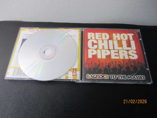 Red Hot Chilli Pipers Bagrock to the Masses CD